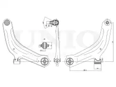 Рычаг подвески UNIO SSP-40013