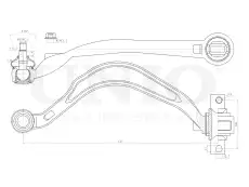 Рычаг подвески UNIO SSP-40020