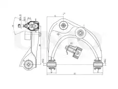 Рычаг подвески UNIO SSP-40025