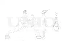 Рычаг подвески UNIO SSP-40033