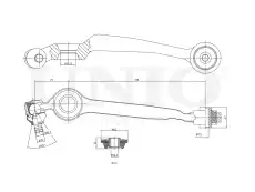 Рычаг подвески UNIO SSP-40042