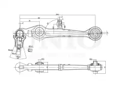Рычаг подвески UNIO SSP-40045
