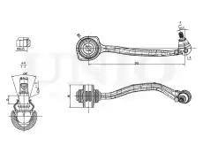 Рычаг подвески UNIO SSP-40054