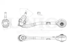 Рычаг подвески UNIO SSP-40060