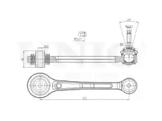 Рычаг подвески UNIO SSP-40068