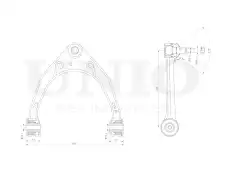 Рычаг подвески UNIO SSP-40071