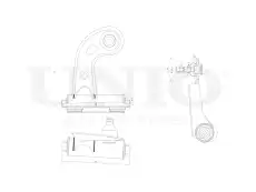 Рычаг подвески UNIO SSP-40072