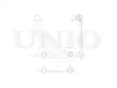Рычаг подвески UNIO SSP-40079