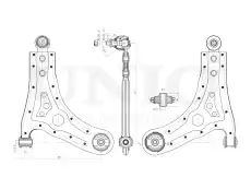 Рычаг подвески UNIO SSP-40090