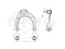 Рычаг подвески UNIO SSP-40094