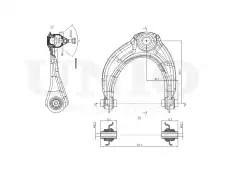 Рычаг подвески UNIO SSP-40095