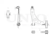 Рычаг подвески UNIO SSP-40101