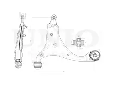 Рычаг подвески UNIO SSP-40104