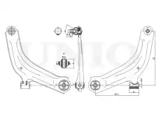 Рычаг подвески UNIO SSP-40110