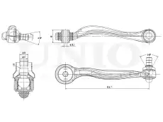 Рычаг подвески UNIO SSP-40117