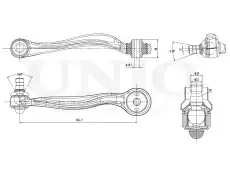 Рычаг подвески UNIO SSP-40118