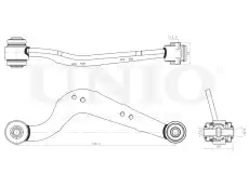 Рычаг подвески UNIO SSP-40122