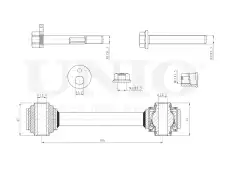 Рычаг подвески UNIO SSP-40138
