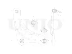 Рычаг подвески UNIO SSP-40149