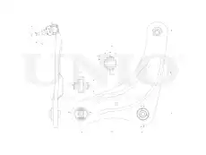 Рычаг подвески UNIO SSP-40150