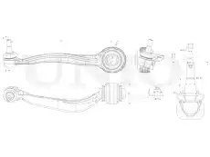 Рычаг подвески UNIO SSP-40154