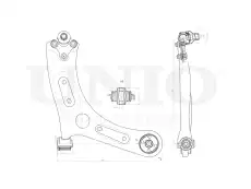 Рычаг подвески UNIO SSP-40159