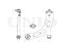 Рычаг подвески UNIO SSP-40160