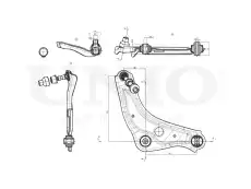 Рычаг подвески UNIO SSP-40166