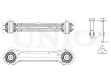 Рычаг подвески UNIO SSP-40173