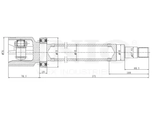 ШРУС внутренний CVJ-30010 UNIO