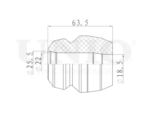 Отбойник амортизатора DUC-40004 UNIO
