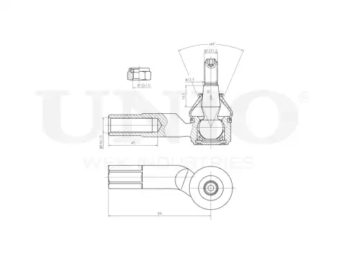 Рулевой наконечник UNIO SSP-10161