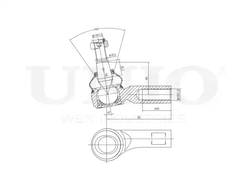 Рулевой наконечник UNIO SSP-10152