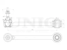 Рычаг подвески UNIO SSP-40171