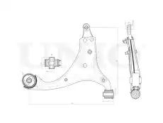 Рычаг подвески UNIO SSP-40105