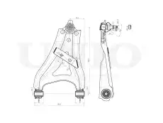 Рычаг подвески UNIO SSP-40145