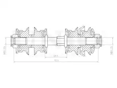 Тяга стабилизатора UNIO SSP-50259