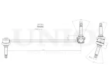 Тяга стабилизатора UNIO SSP-50090