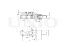 Цилиндр тормозной главный BRC-20001 UNIO