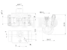 ЦИЛИНДР ТОРМОЗНОЙ РАБОЧИЙ BRC-20502 UNIO