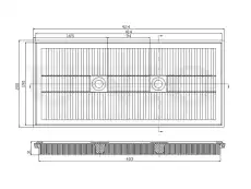 Фильтр воздушный UNIO FLT-10088