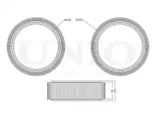 Фильтр воздушный UNIO FLT-10099