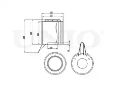 Фильтр воздушный UNIO FLT-10153