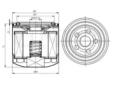 Фильтр масляный UNIO FLT-20034