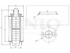 Фильтр масляный UNIO FLT-20042
