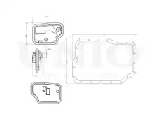 Фильтр АКПП UNIO FLT-30007