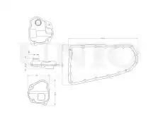 Фильтр АКПП UNIO FLT-30011