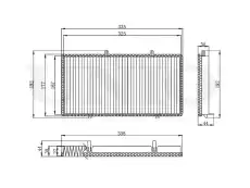 Салонный фильтр UNIO FLT-40067