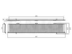Салонный фильтр UNIO FLT-40068C
