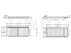 Салонный фильтр UNIO FLT-40085C